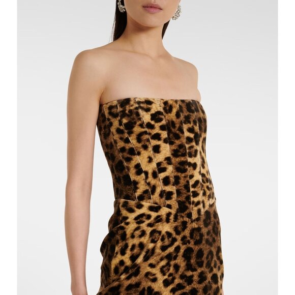 The New Arrivals by Ilkyaz Ozel Ambra Dress in Sauvage 34 New Womens Maxi Gown - Picture 13 of 16